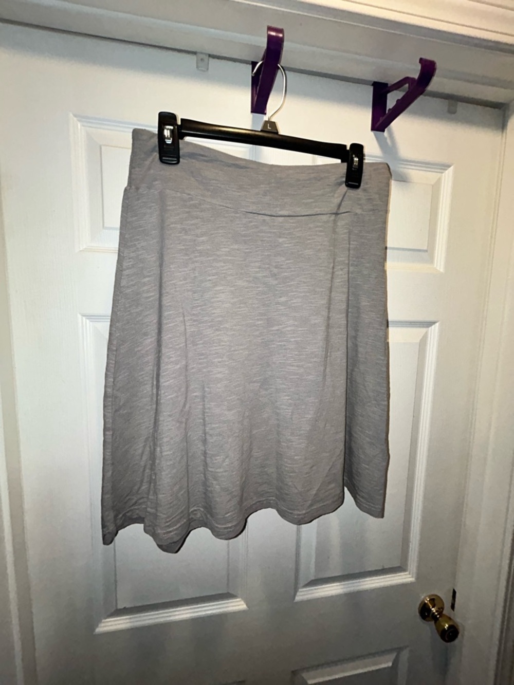 Columbia Light Gray A-Line Skirt